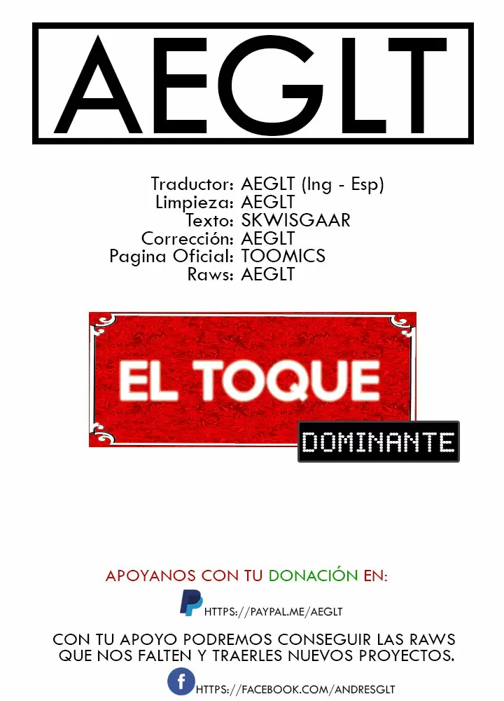 El Toque Dominante Capítulo 12 - Página 1