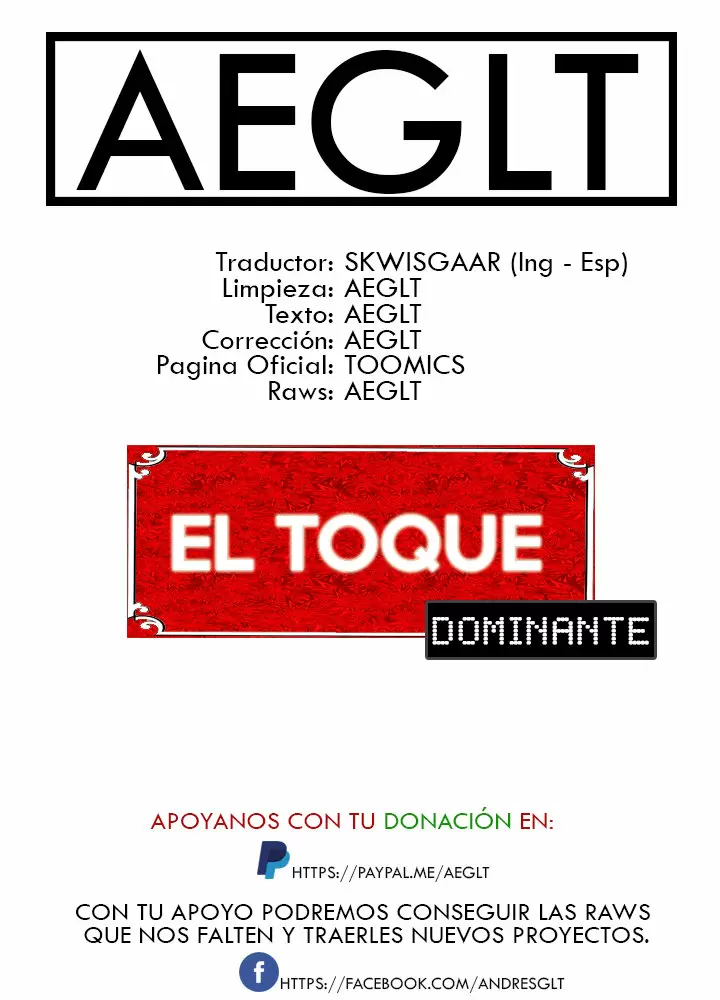 El Toque Dominante Capítulo 13 - Página 1