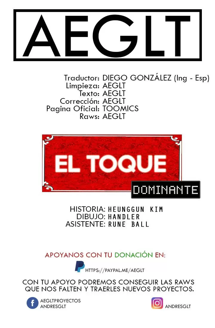 El Toque Dominante Capítulo 26 - Página 1
