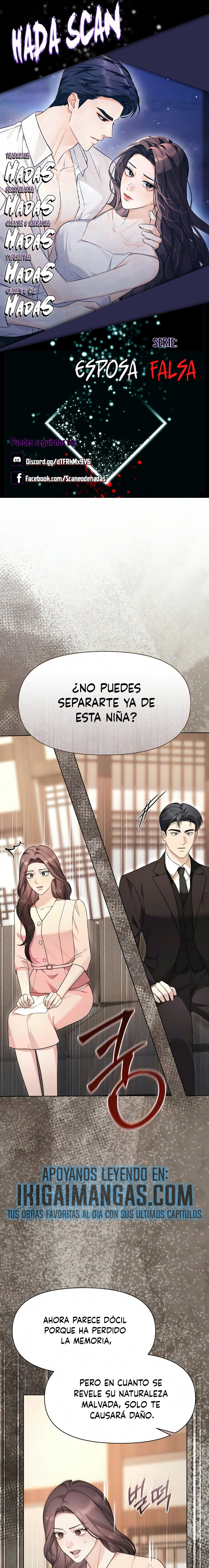 Esposa Falsa Capítulo 23 - Página 1