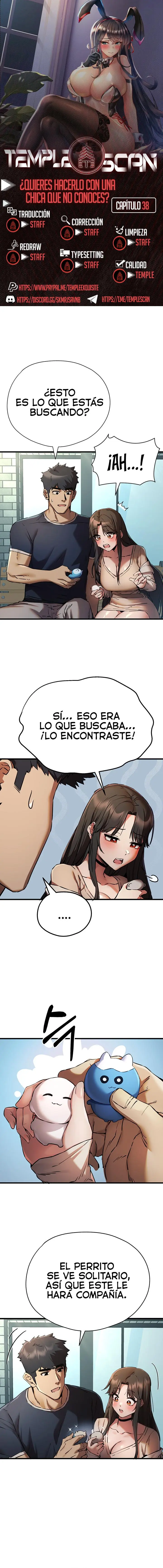¿Quieres Hacerlo Con Una Chica Que No Conoces? Capítulo 38 - Página 1