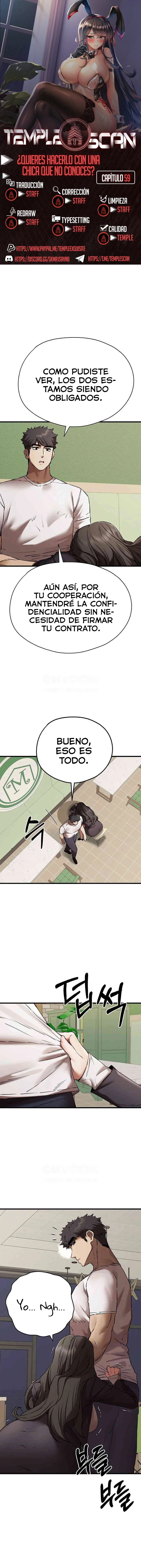 ¿Quieres Hacerlo Con Una Chica Que No Conoces? Capítulo 59 - Página 1