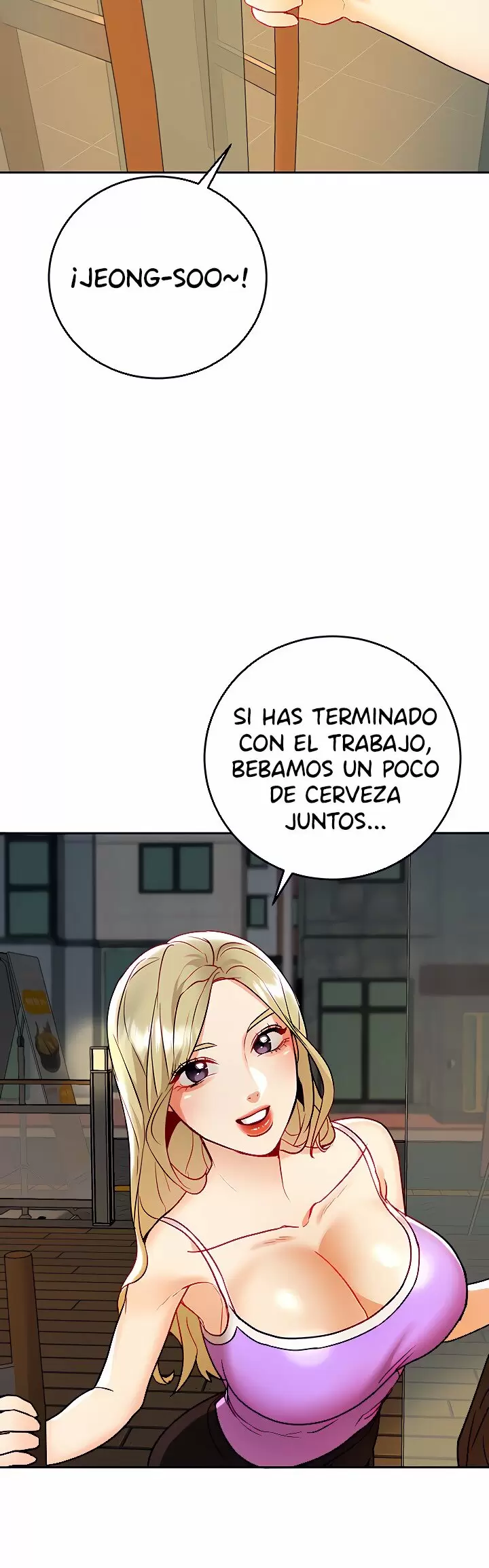 Trabajo de Medio Tiempo Capítulo 14 - Página 34