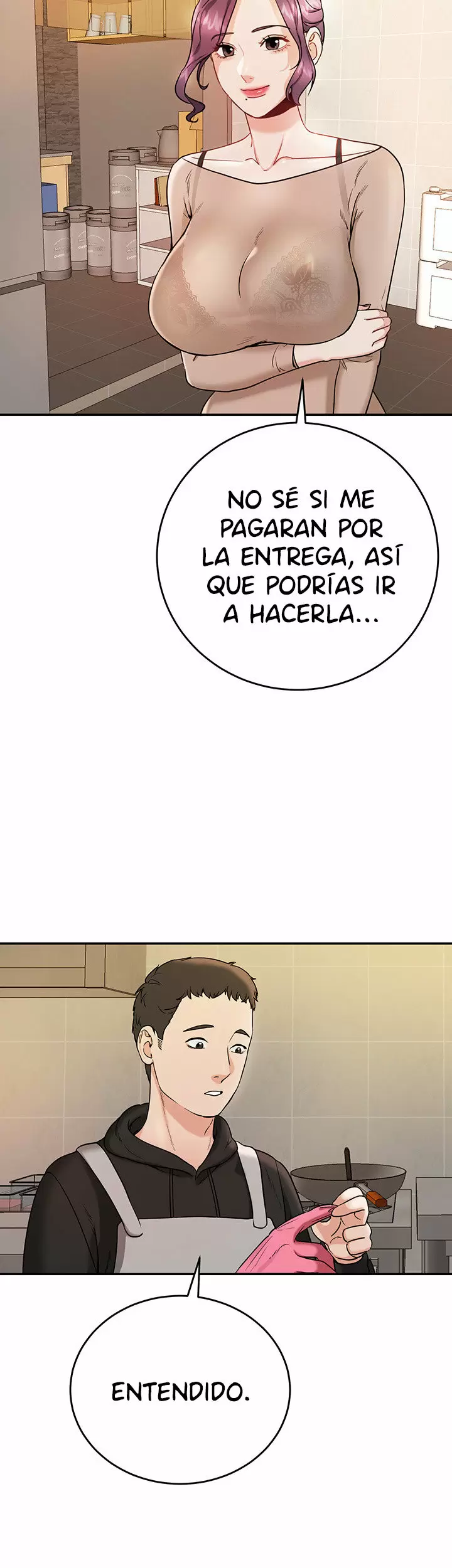 Trabajo de Medio Tiempo Capítulo 3 - Página 54