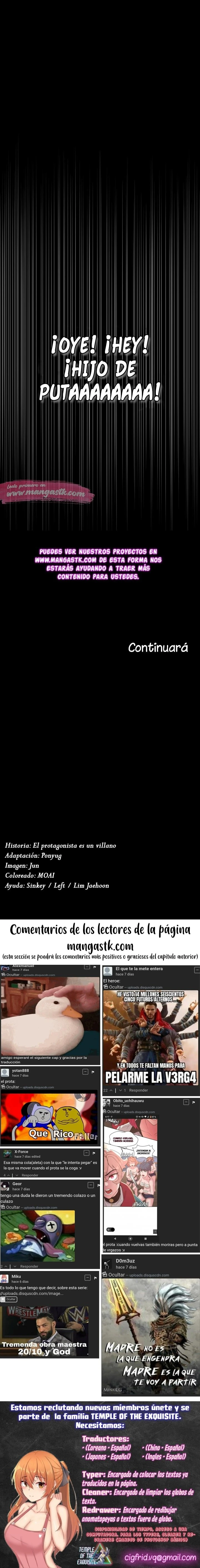 El Protagonista es un Villano Capítulo 15 - Página 10