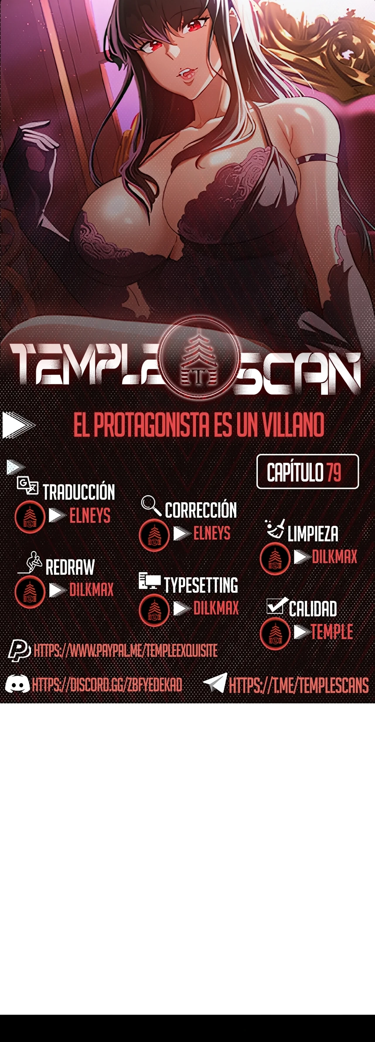 El Protagonista es un Villano Capítulo 79 - Página 1