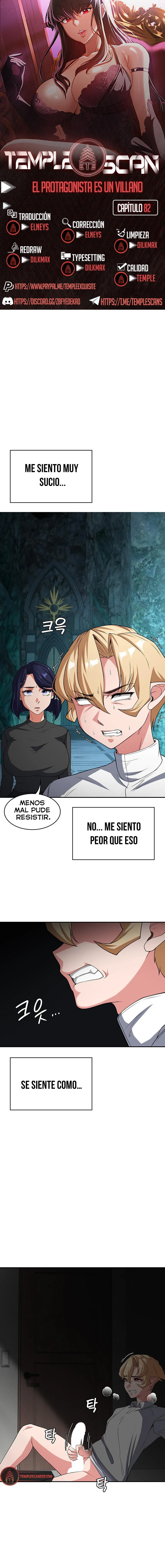 El Protagonista es un Villano Capítulo 82 - Página 1
