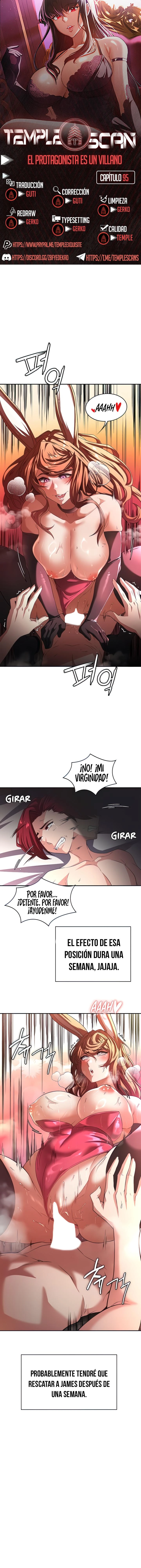El Protagonista es un Villano Capítulo 95 - Página 1