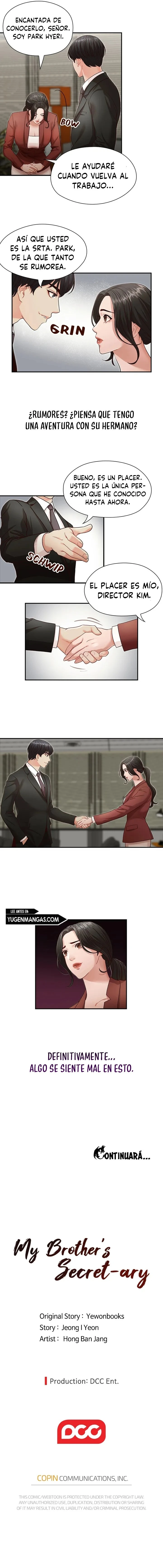 La Secretaria de mi Hermano Capítulo 2 - Página 7
