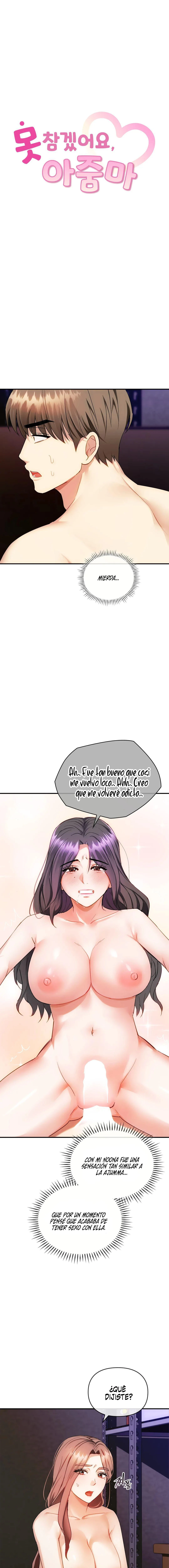 ¡Ajumma, No lo Soporto! Capítulo 34 - Página 2