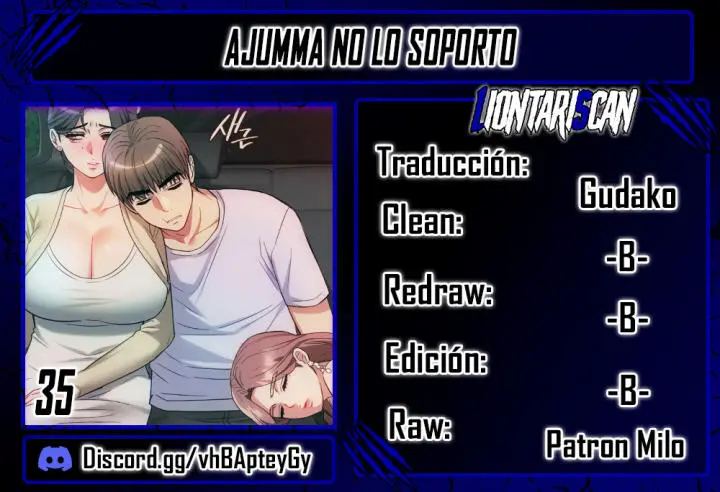 ¡Ajumma, No lo Soporto! Capítulo 35 - Página 1