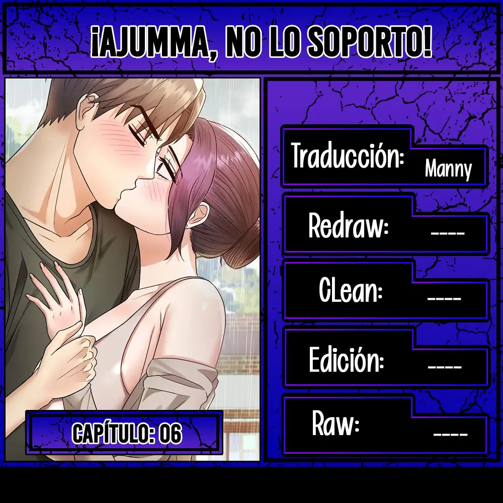 ¡Ajumma, No lo Soporto! Capítulo 6 - Página 1