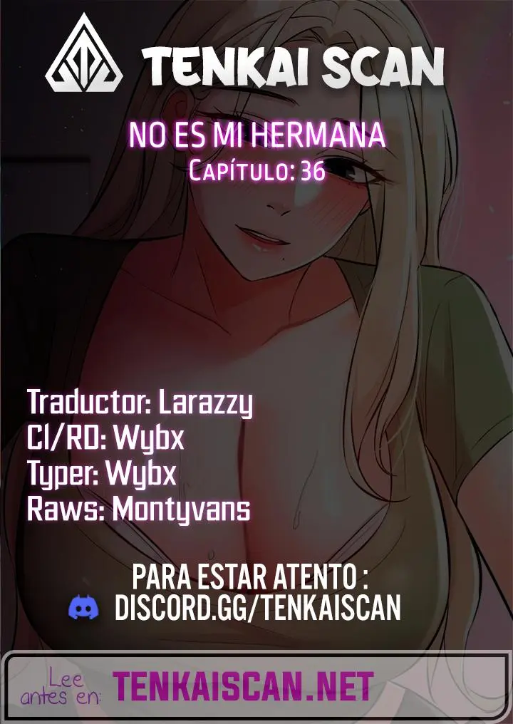 Ella No es mi Hermana Capítulo 36 - Página 1