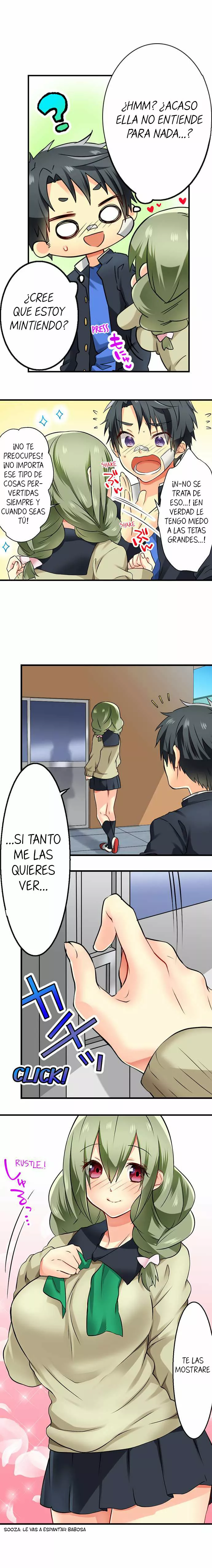 Oppai Kyoufushou wa Momeba Naoru!? Tsunde Namete… Oppai Dake ja Tomarena i~tsu! Capítulo 5 - Página 3