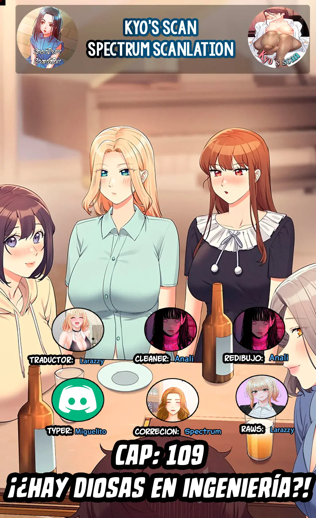 ¡¿Hay Diosas en Ingeniería?! Capítulo 109 - Página 1