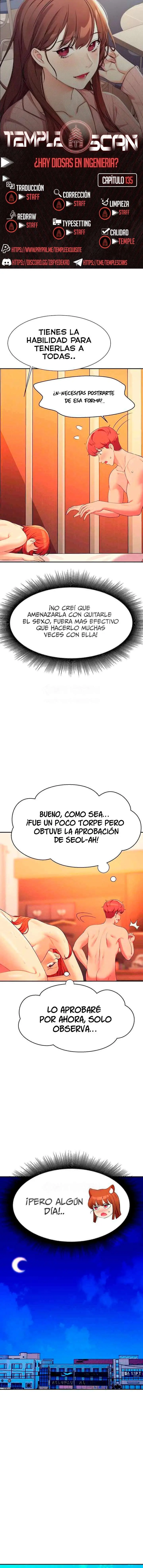 ¡¿Hay Diosas en Ingeniería?! Capítulo 135 - Página 1