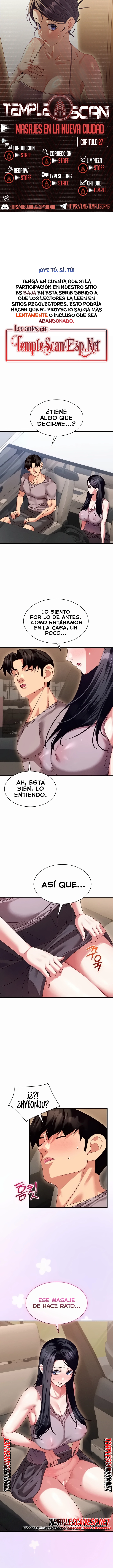 Masajista en la Nueva Ciudad Capítulo 27 - Página 1