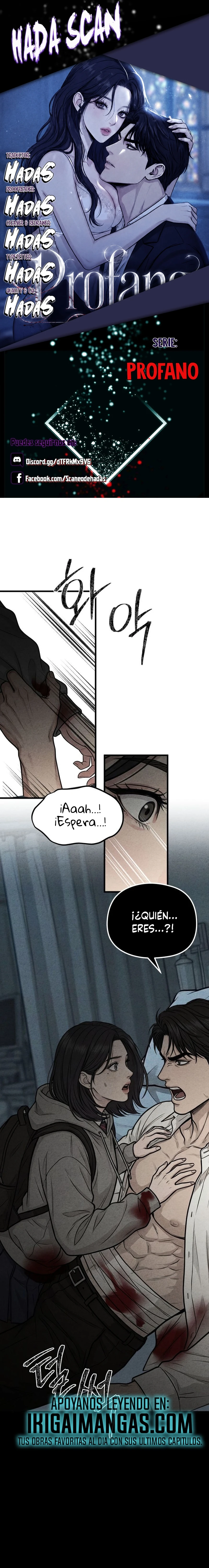 Profano Capítulo 2 - Página 1