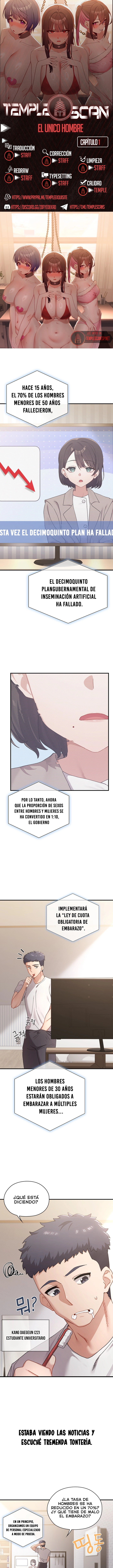 El Unico Hombre Capítulo 1 - Página 1