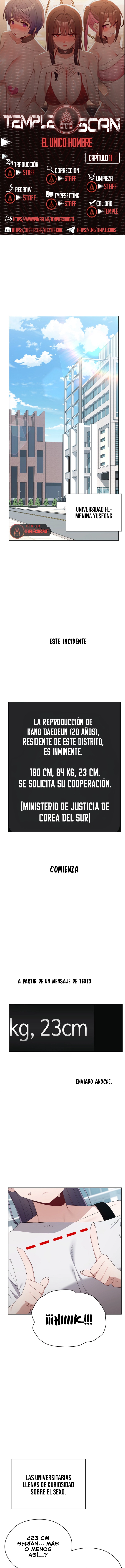 El Unico Hombre Capítulo 11 - Página 1