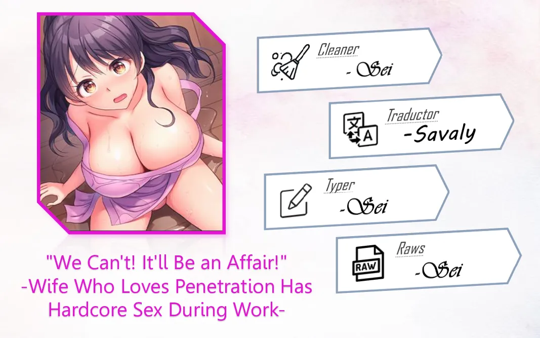 “We Can’t! It’ll Be An Affair!” Wife Who Loves Penetration Has Hardcore Sex During Work Capítulo 9 - Página 1