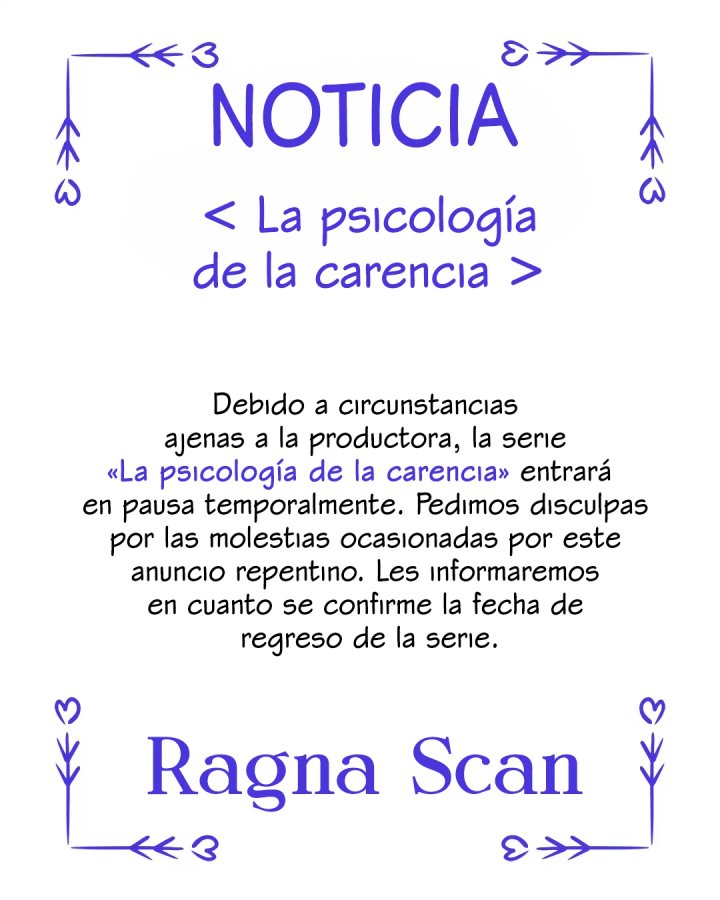 La psicología de la carencia Capítulo 21.5 - Página 2