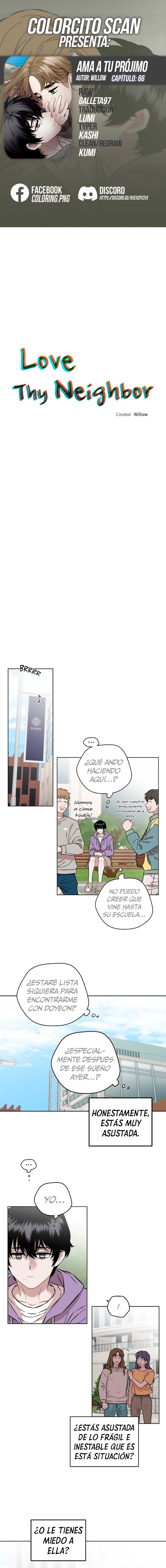 Ama a tu prójimo Capítulo 66 - Página 1