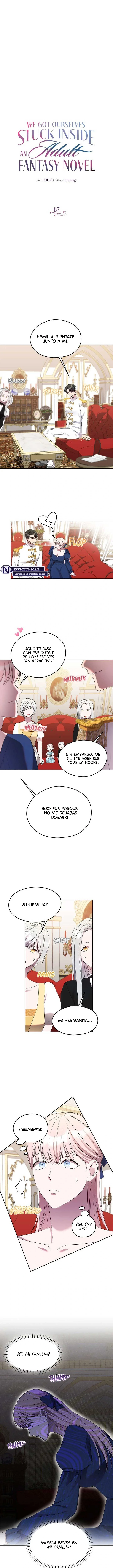 Nos Quedamos Atrapadas Dentro De Una Novela De Fantasía Para Adultos Capítulo 67 - Página 1