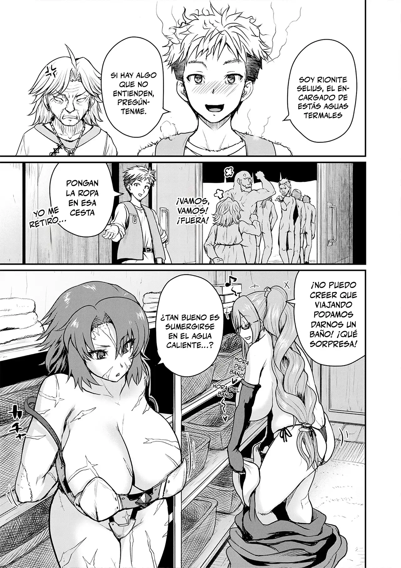 Henkyou no Ofuroya-san, Harem ni Naru ~Yamaoku ni Aru Sabireta Onsen no Kounou ga Cheat Sugite Onna Boukensha ni Daininki na Ken~ Capítulo 1 - Página 10
