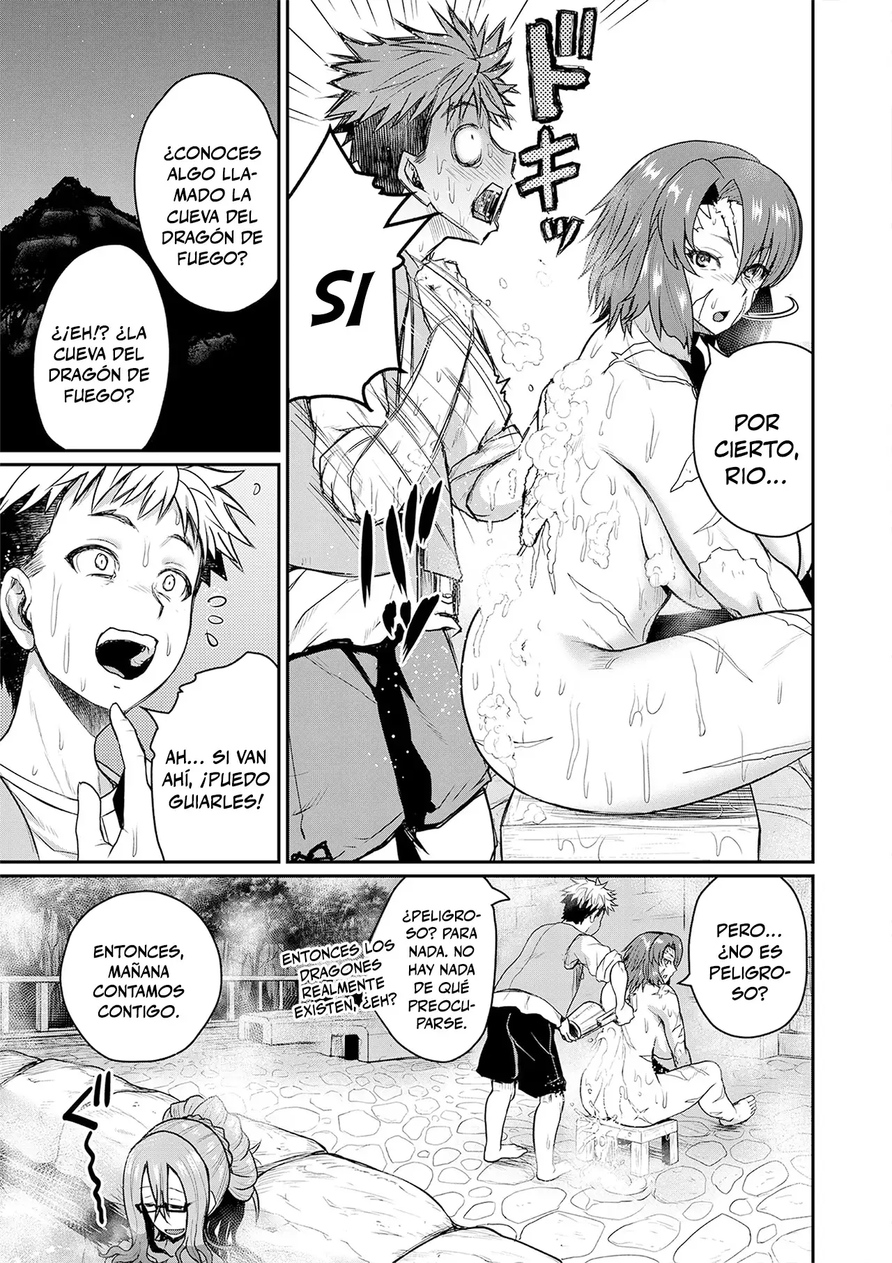 Henkyou no Ofuroya-san, Harem ni Naru ~Yamaoku ni Aru Sabireta Onsen no Kounou ga Cheat Sugite Onna Boukensha ni Daininki na Ken~ Capítulo 1 - Página 18