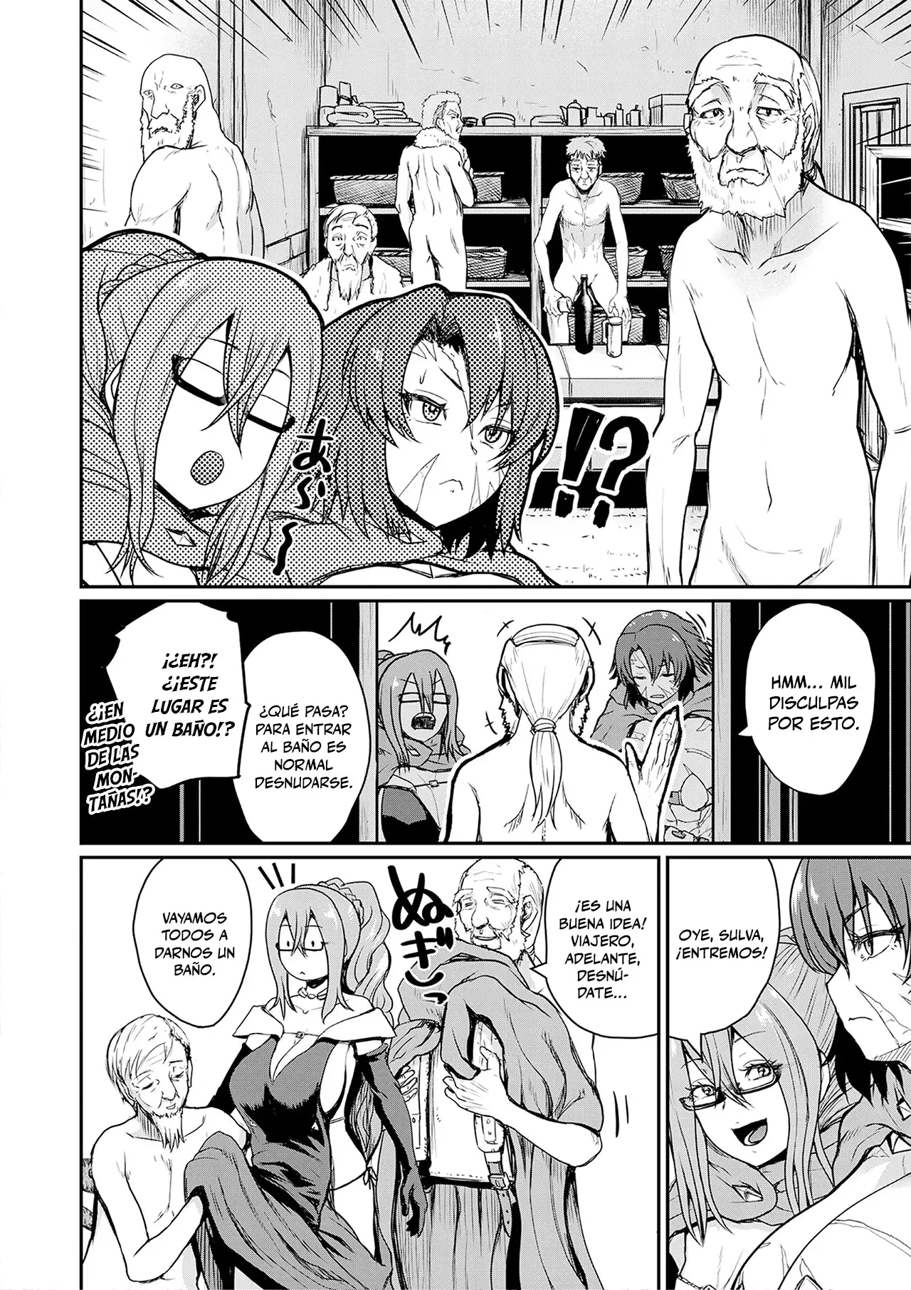 Henkyou no Ofuroya-san, Harem ni Naru ~Yamaoku ni Aru Sabireta Onsen no Kounou ga Cheat Sugite Onna Boukensha ni Daininki na Ken~ Capítulo 1 - Página 7