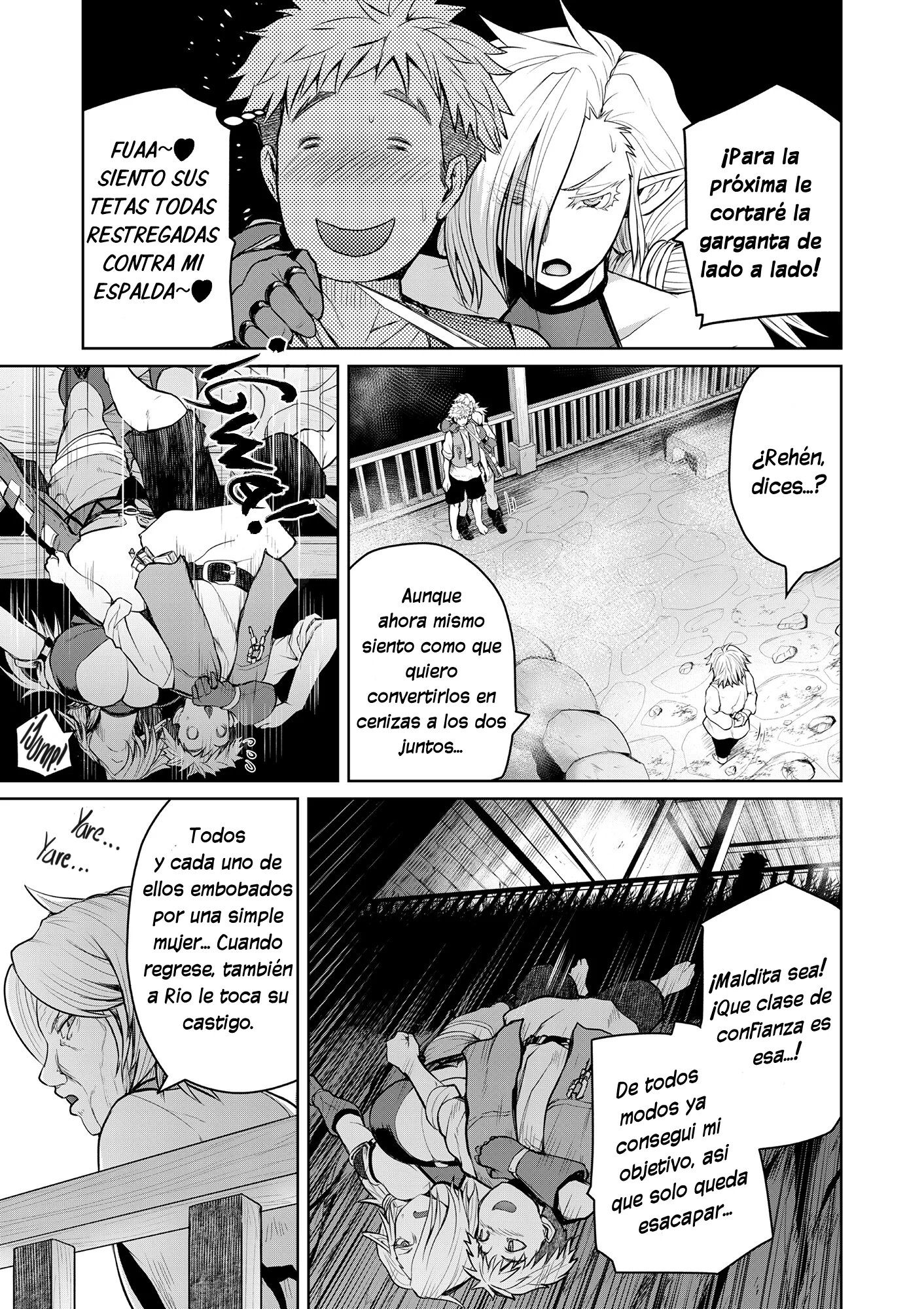 Henkyou no Ofuroya-san, Harem ni Naru ~Yamaoku ni Aru Sabireta Onsen no Kounou ga Cheat Sugite Onna Boukensha ni Daininki na Ken~ Capítulo 10 - Página 13