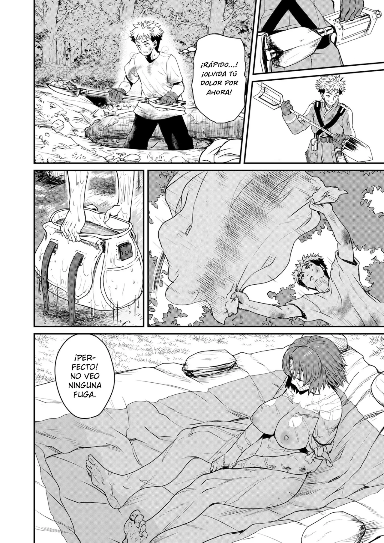Henkyou no Ofuroya-san, Harem ni Naru ~Yamaoku ni Aru Sabireta Onsen no Kounou ga Cheat Sugite Onna Boukensha ni Daininki na Ken~ Capítulo 2 - Página 17