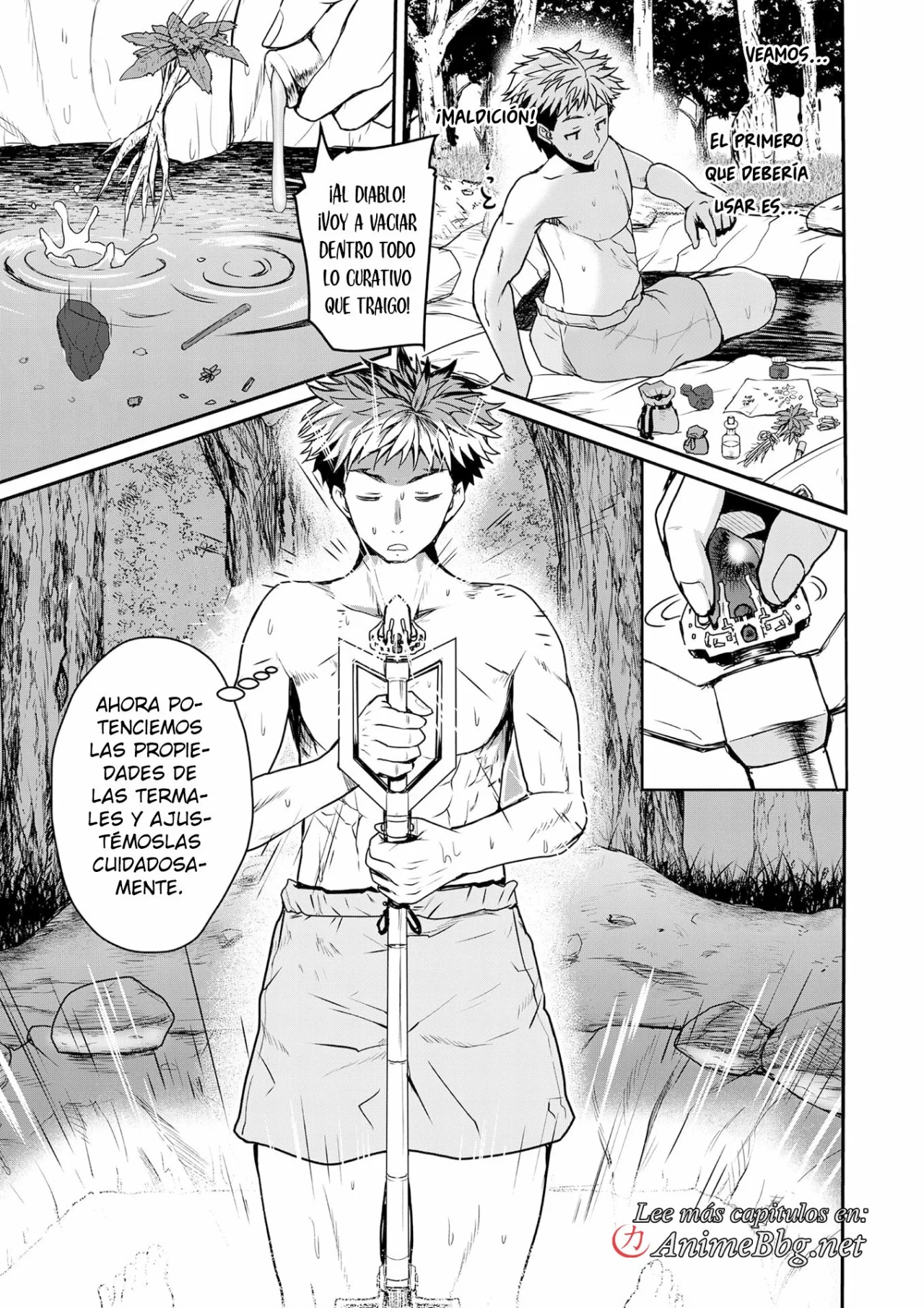 Henkyou no Ofuroya-san, Harem ni Naru ~Yamaoku ni Aru Sabireta Onsen no Kounou ga Cheat Sugite Onna Boukensha ni Daininki na Ken~ Capítulo 2 - Página 18
