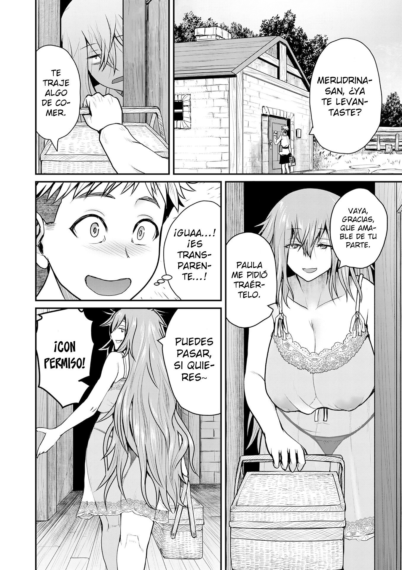 Henkyou no Ofuroya-san, Harem ni Naru ~Yamaoku ni Aru Sabireta Onsen no Kounou ga Cheat Sugite Onna Boukensha ni Daininki na Ken~ Capítulo 4 - Página 5
