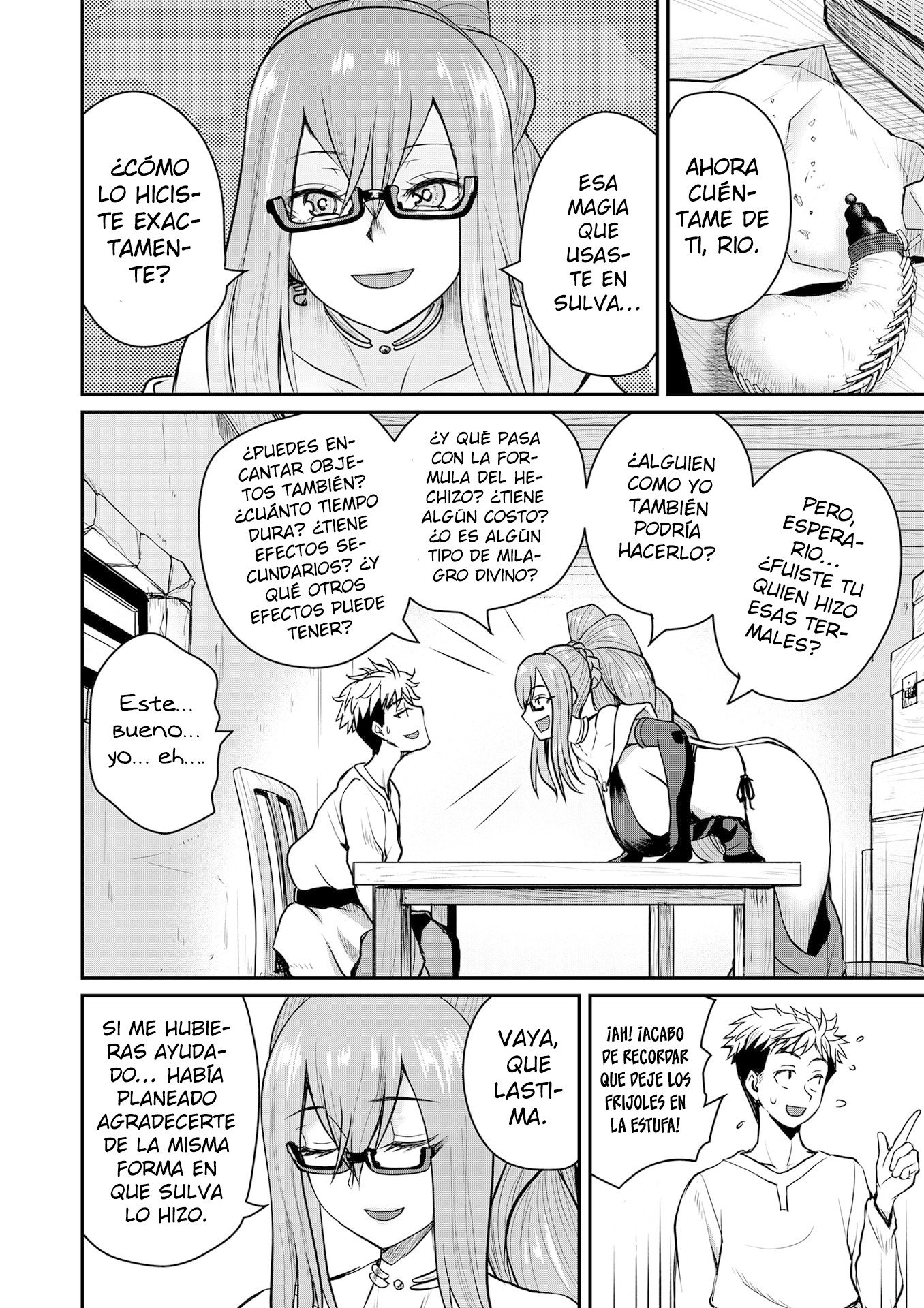 Henkyou no Ofuroya-san, Harem ni Naru ~Yamaoku ni Aru Sabireta Onsen no Kounou ga Cheat Sugite Onna Boukensha ni Daininki na Ken~ Capítulo 4 - Página 7