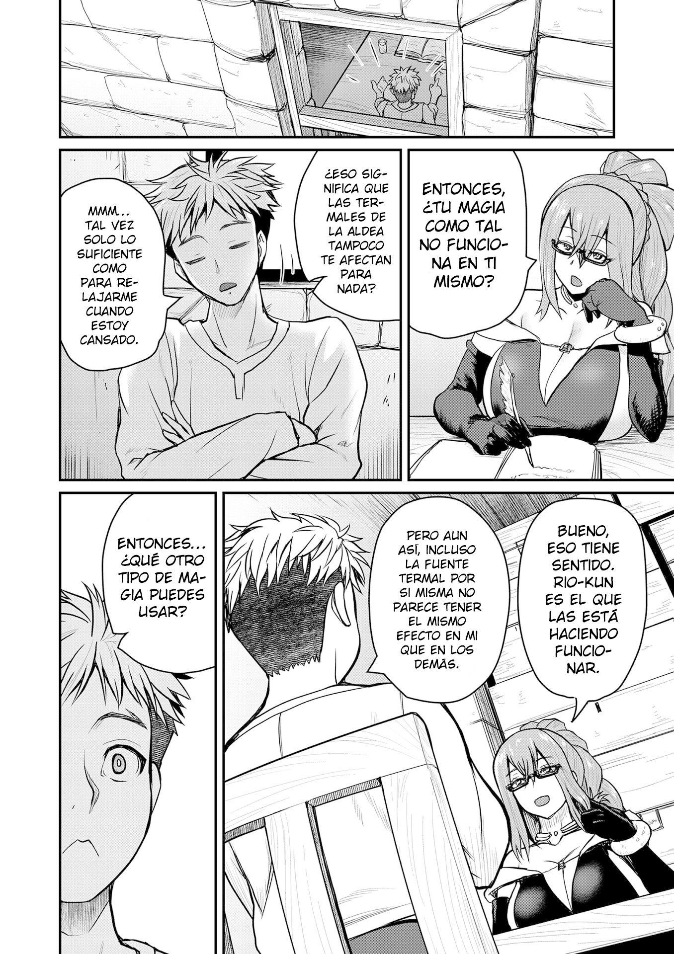 Henkyou no Ofuroya-san, Harem ni Naru ~Yamaoku ni Aru Sabireta Onsen no Kounou ga Cheat Sugite Onna Boukensha ni Daininki na Ken~ Capítulo 4 - Página 9