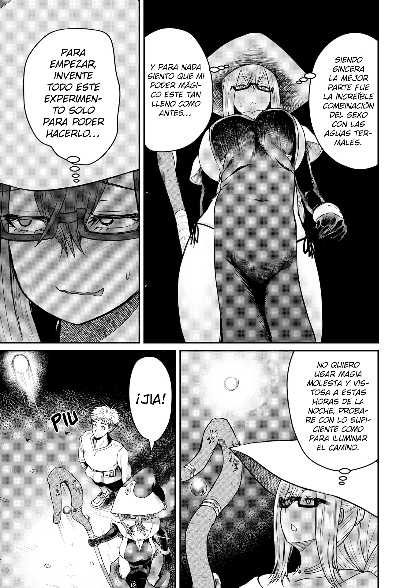 Henkyou no Ofuroya-san, Harem ni Naru ~Yamaoku ni Aru Sabireta Onsen no Kounou ga Cheat Sugite Onna Boukensha ni Daininki na Ken~ Capítulo 5 - Página 14