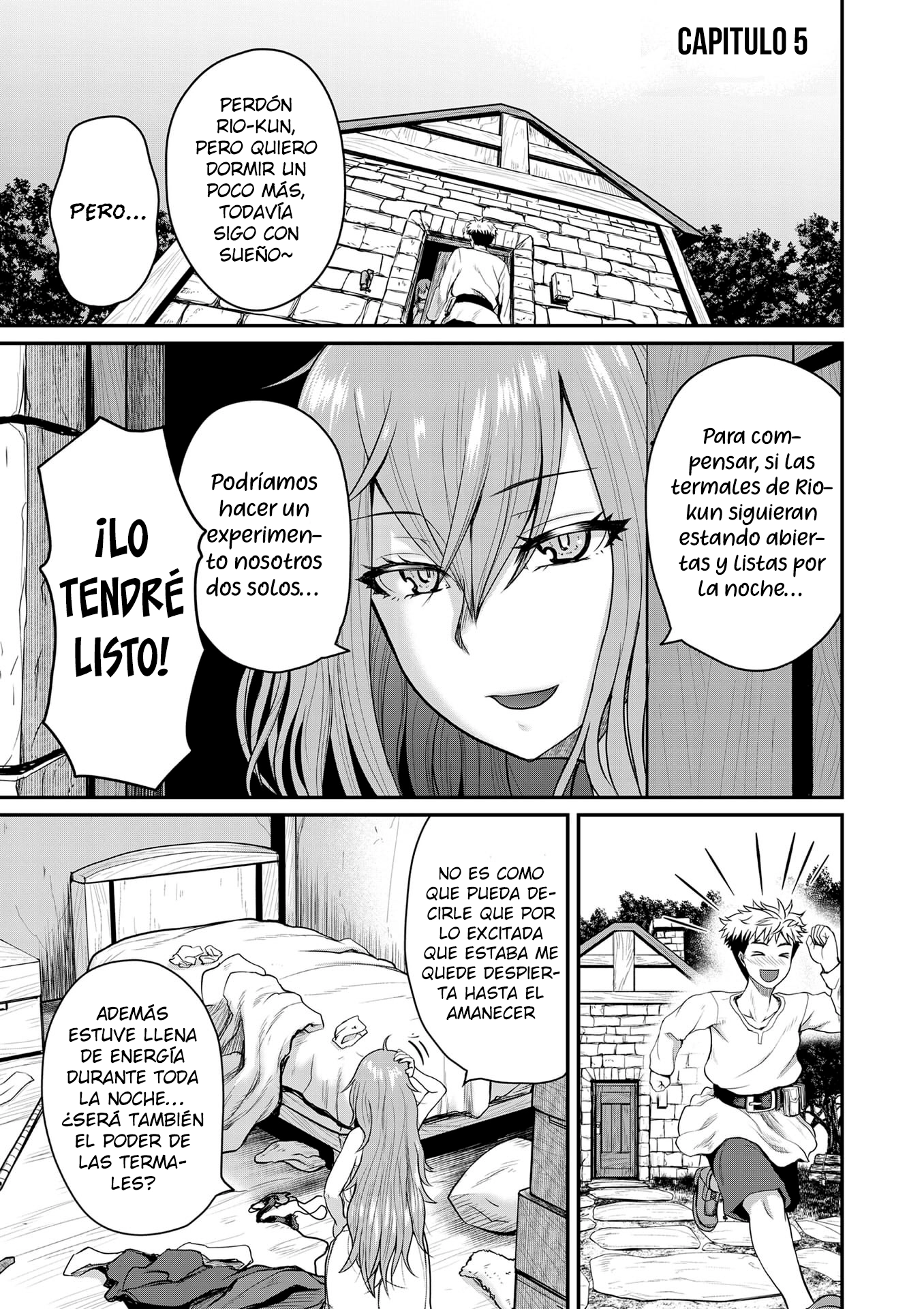 Henkyou no Ofuroya-san, Harem ni Naru ~Yamaoku ni Aru Sabireta Onsen no Kounou ga Cheat Sugite Onna Boukensha ni Daininki na Ken~ Capítulo 5 - Página 2