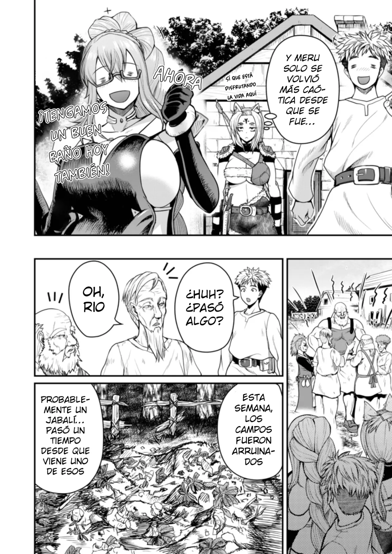 Henkyou no Ofuroya-san, Harem ni Naru ~Yamaoku ni Aru Sabireta Onsen no Kounou ga Cheat Sugite Onna Boukensha ni Daininki na Ken~ Capítulo 6 - Página 10