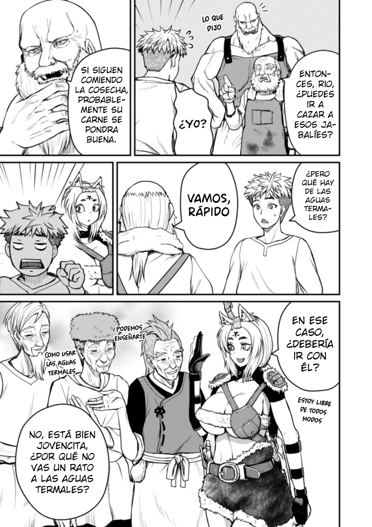 Henkyou no Ofuroya-san, Harem ni Naru ~Yamaoku ni Aru Sabireta Onsen no Kounou ga Cheat Sugite Onna Boukensha ni Daininki na Ken~ Capítulo 6 - Página 11