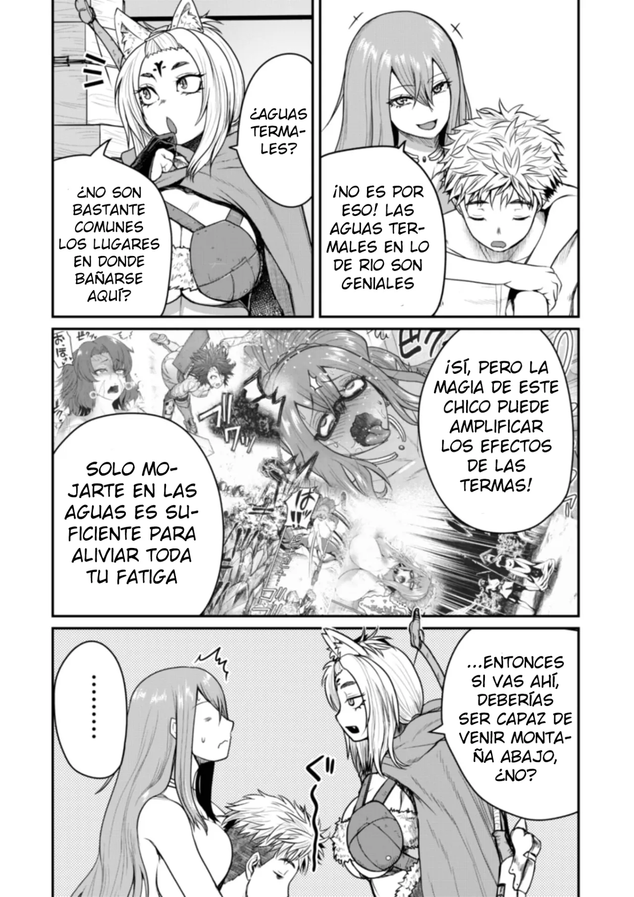 Henkyou no Ofuroya-san, Harem ni Naru ~Yamaoku ni Aru Sabireta Onsen no Kounou ga Cheat Sugite Onna Boukensha ni Daininki na Ken~ Capítulo 6 - Página 7