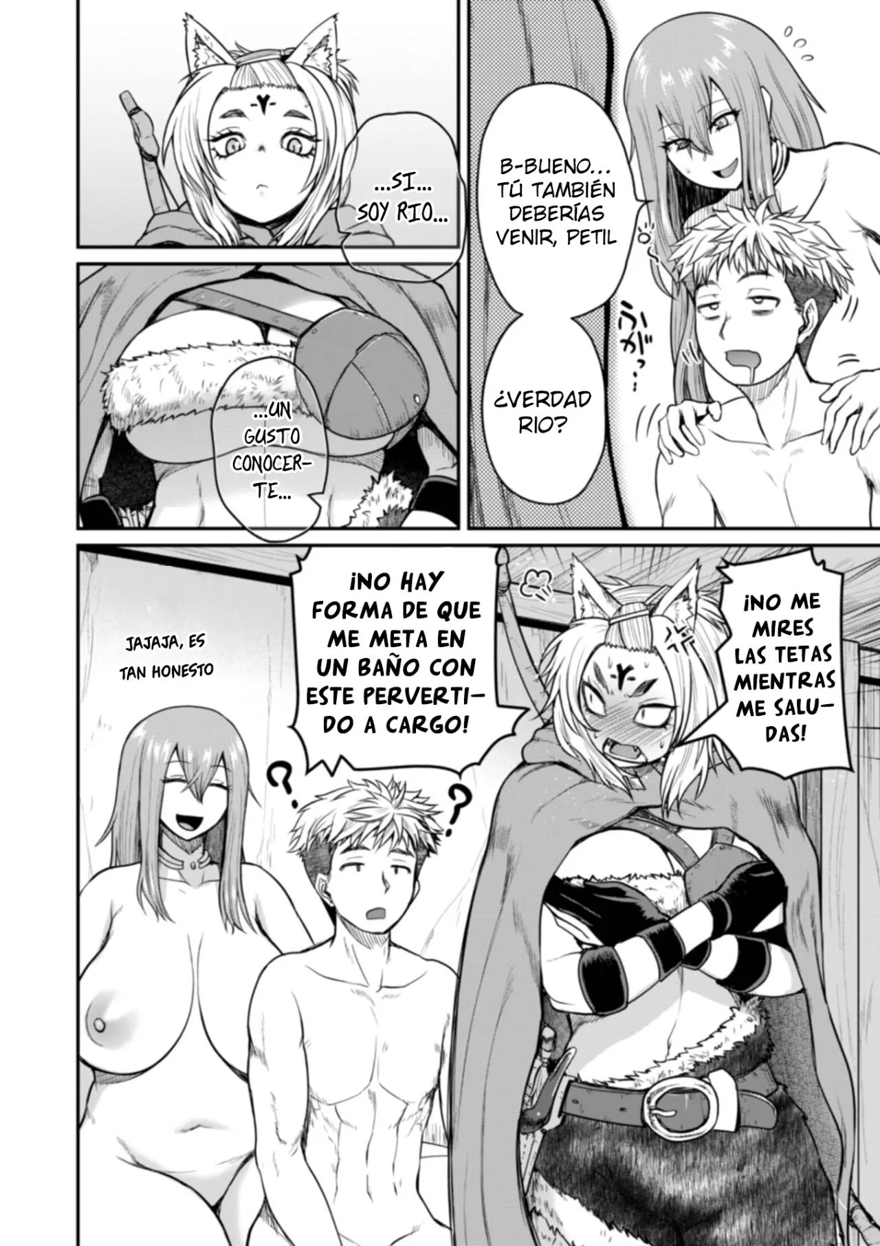 Henkyou no Ofuroya-san, Harem ni Naru ~Yamaoku ni Aru Sabireta Onsen no Kounou ga Cheat Sugite Onna Boukensha ni Daininki na Ken~ Capítulo 6 - Página 8