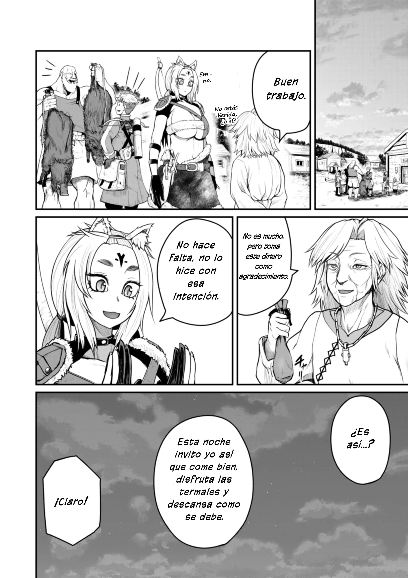 Henkyou no Ofuroya-san, Harem ni Naru ~Yamaoku ni Aru Sabireta Onsen no Kounou ga Cheat Sugite Onna Boukensha ni Daininki na Ken~ Capítulo 7 - Página 14