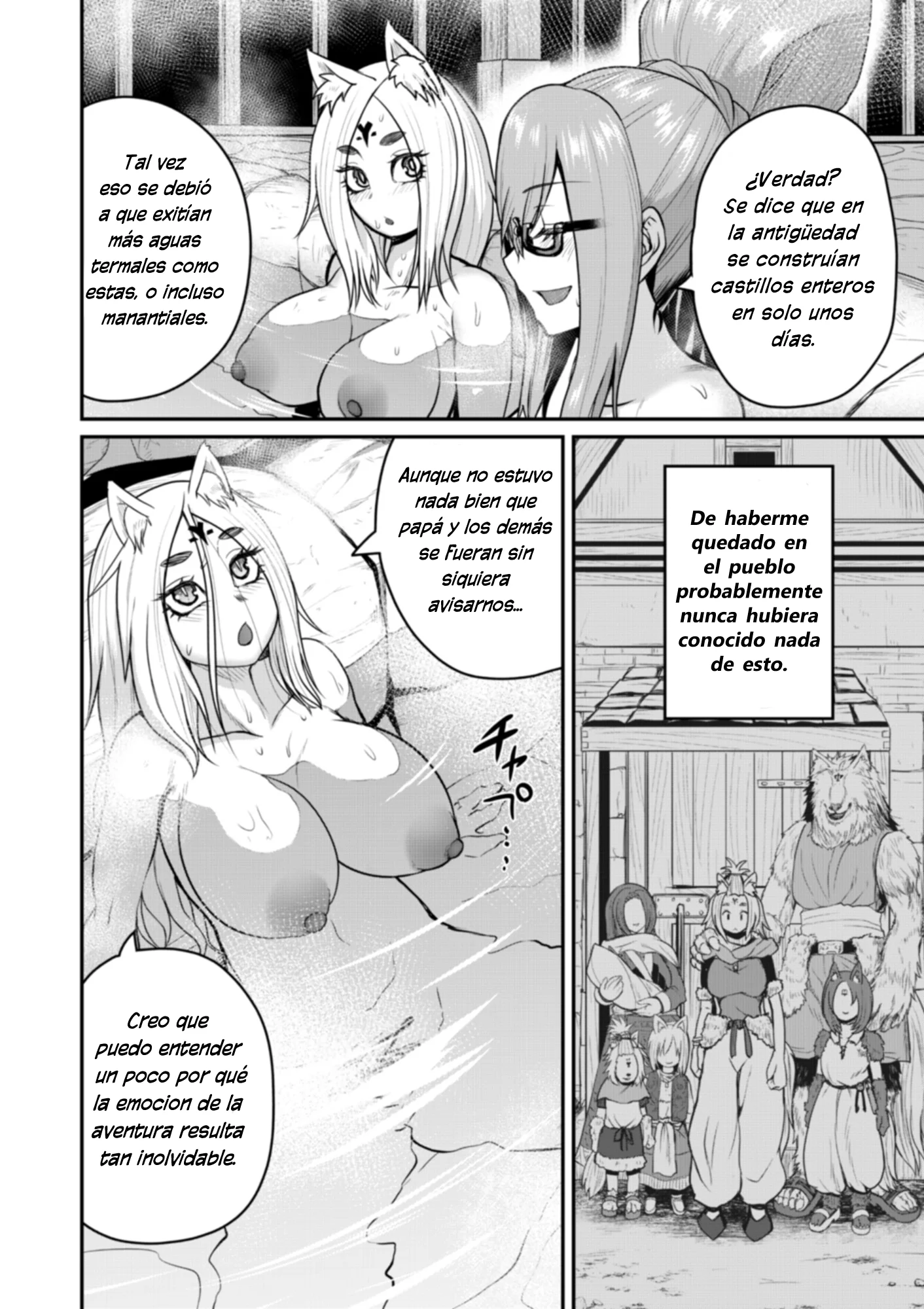 Henkyou no Ofuroya-san, Harem ni Naru ~Yamaoku ni Aru Sabireta Onsen no Kounou ga Cheat Sugite Onna Boukensha ni Daininki na Ken~ Capítulo 7 - Página 20