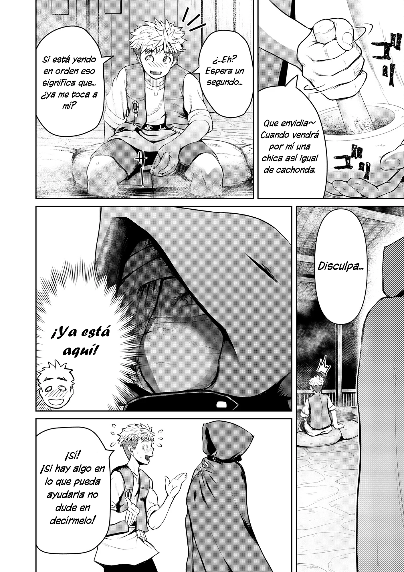 Henkyou no Ofuroya-san, Harem ni Naru ~Yamaoku ni Aru Sabireta Onsen no Kounou ga Cheat Sugite Onna Boukensha ni Daininki na Ken~ Capítulo 9 - Página 24
