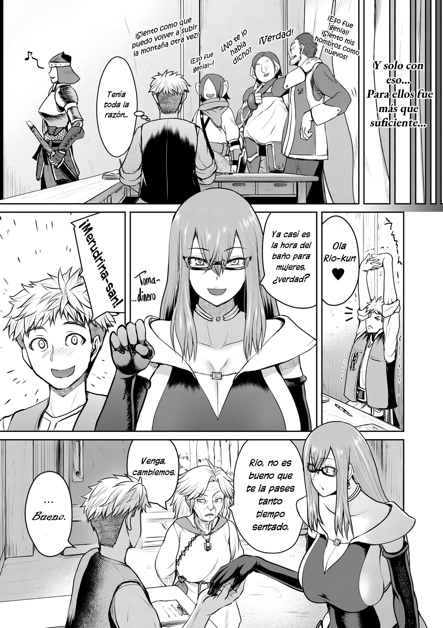 Henkyou no Ofuroya-san, Harem ni Naru ~Yamaoku ni Aru Sabireta Onsen no Kounou ga Cheat Sugite Onna Boukensha ni Daininki na Ken~ Capítulo 9 - Página 7