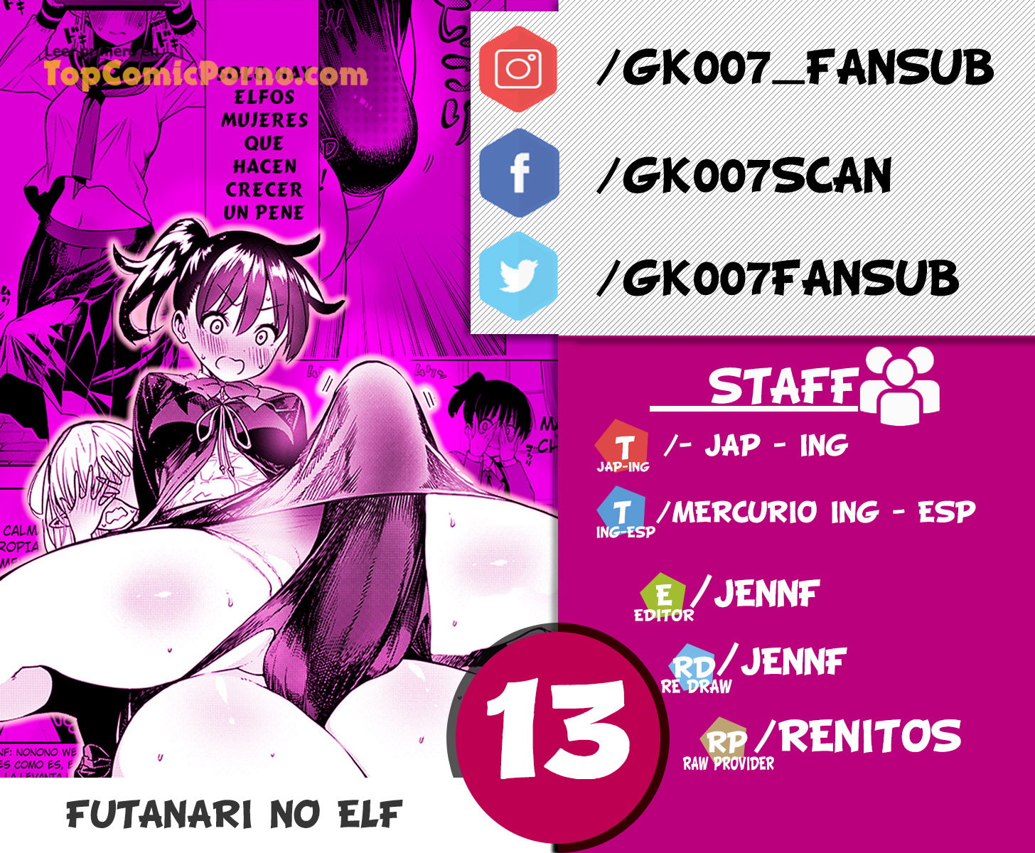 Futanari No Elf Capítulo 13 - Página 1