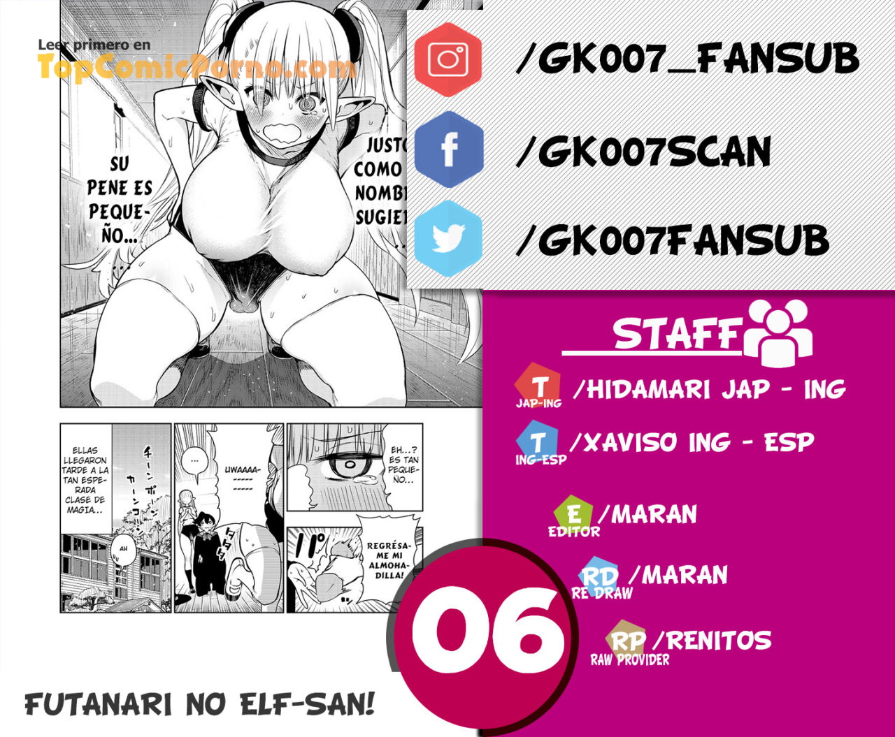 Futanari No Elf Capítulo 6 - Página 1