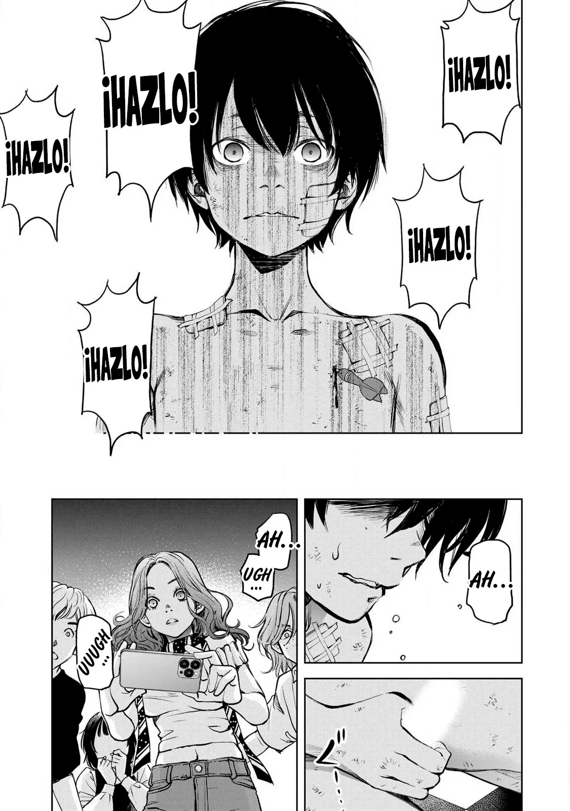 Ijime to kaeru to mama to fukushuu Capítulo 2.2 - Página 7